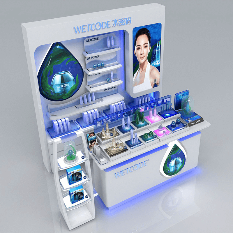cosmetic retail counter