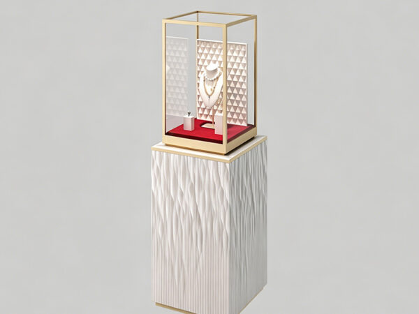 Fluid Art High-End Free-Standing Jewelry Display Case