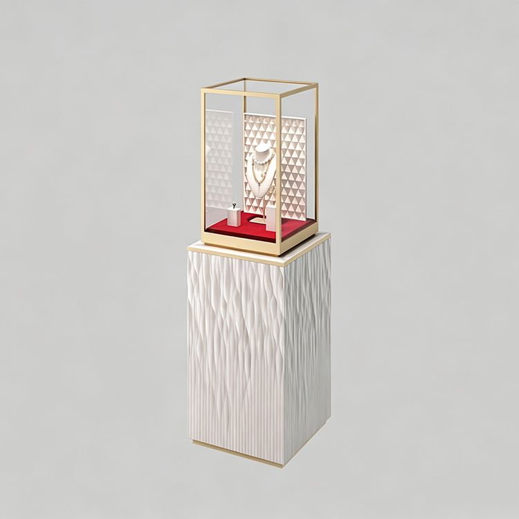 Fluid Art High-End Free-Standing Jewelry Display Case
