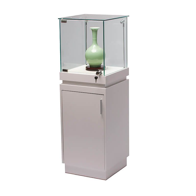 Museum Display Case Glass Showcase & Glass Display Stand Custom-Made Display Fixture for Sale