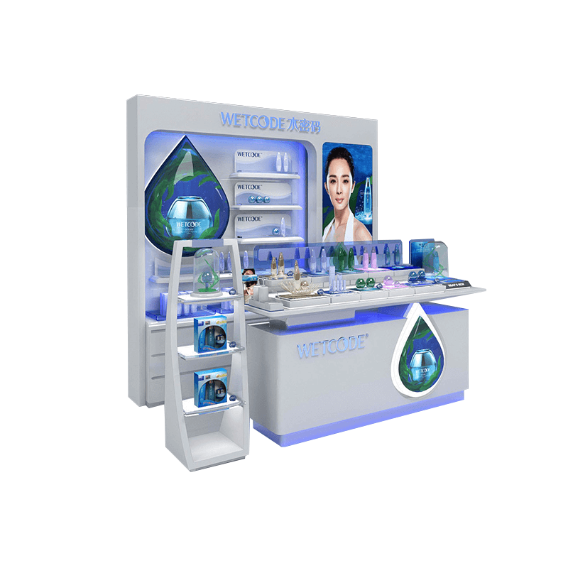 cosmetic retail counter