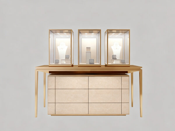 Custom High-Quality Luxury Jewelry & Watch Store Display Case
