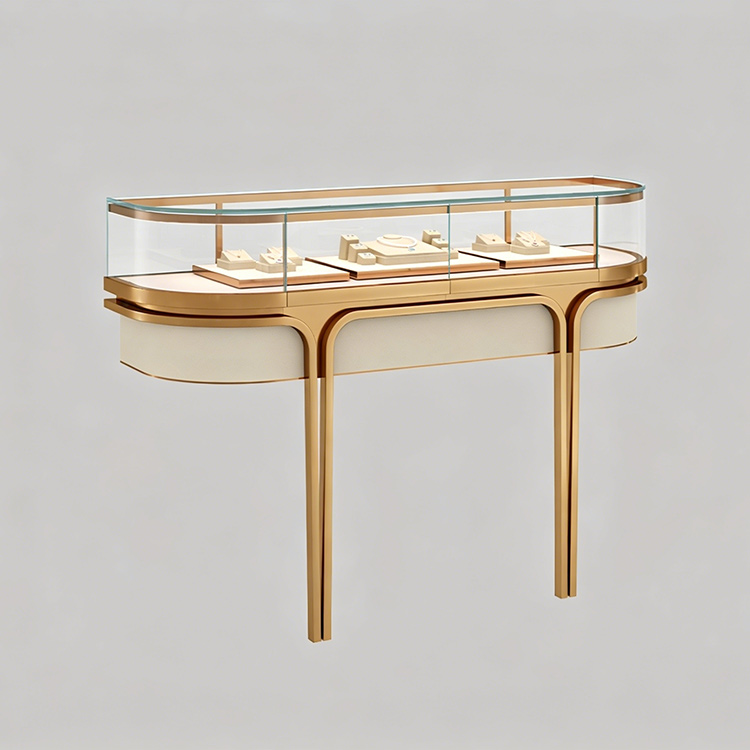 Exquisite custom-made showcase for new jewelry collections
