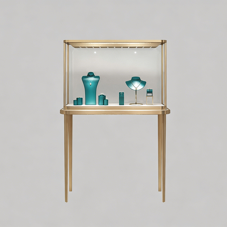 custom-jewelry-watch-store-display-cabinet-front-jwlmfg001 Manufacturer of display cases for high-end jewelry and watch stores