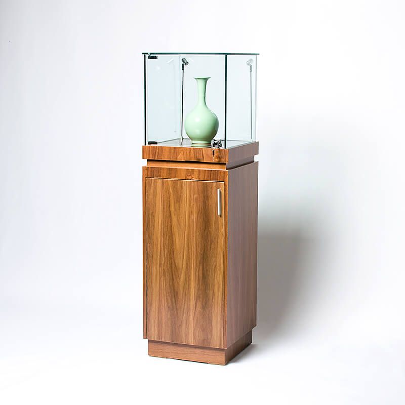Museum Display Case Glass Showcase & Glass Display Stand Custom-Made Display Fixture for Sale