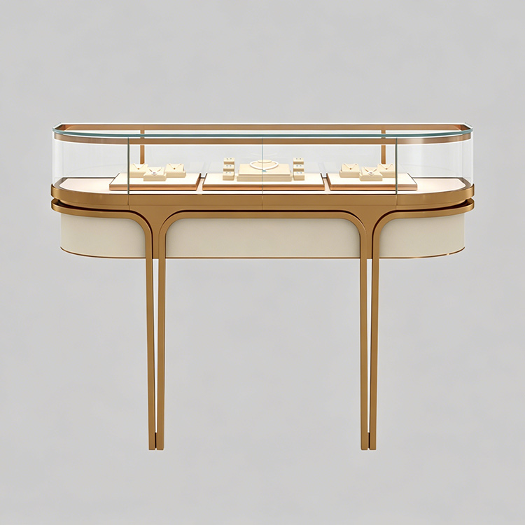 Exquisite custom-made showcase for new jewelry collections