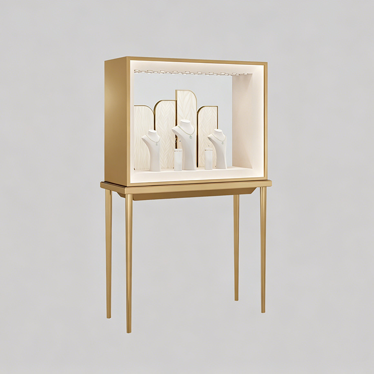 High-End Luxury Vertical Window Jewelry & Watch Display Case