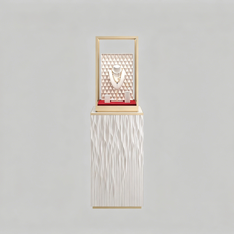 Fluid Art High-End Free-Standing Jewelry Display Case