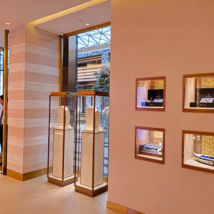 New elegant jewelry watch display case