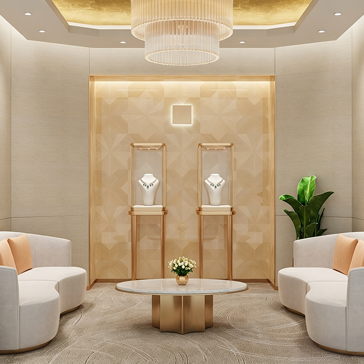Luxury Jewelry & Watch Display Case, Jewelry & Watch Store Display Cabinet