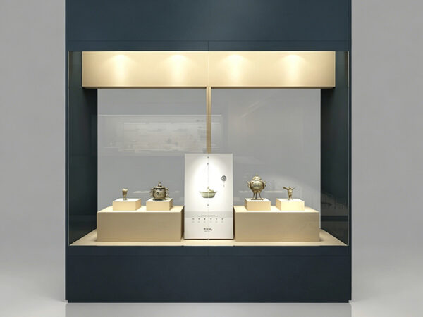 Showcase Custom Museum Display Cabinet Glass Showcase Professional Manufacturer