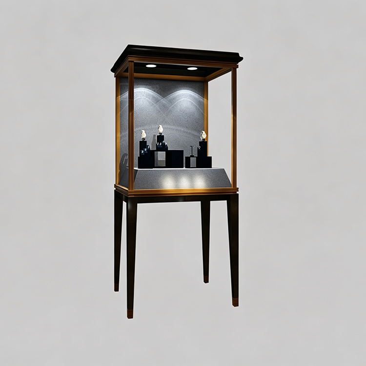 Luxury jewelry watch display cabinet, antique high-end atmosphere cabinet