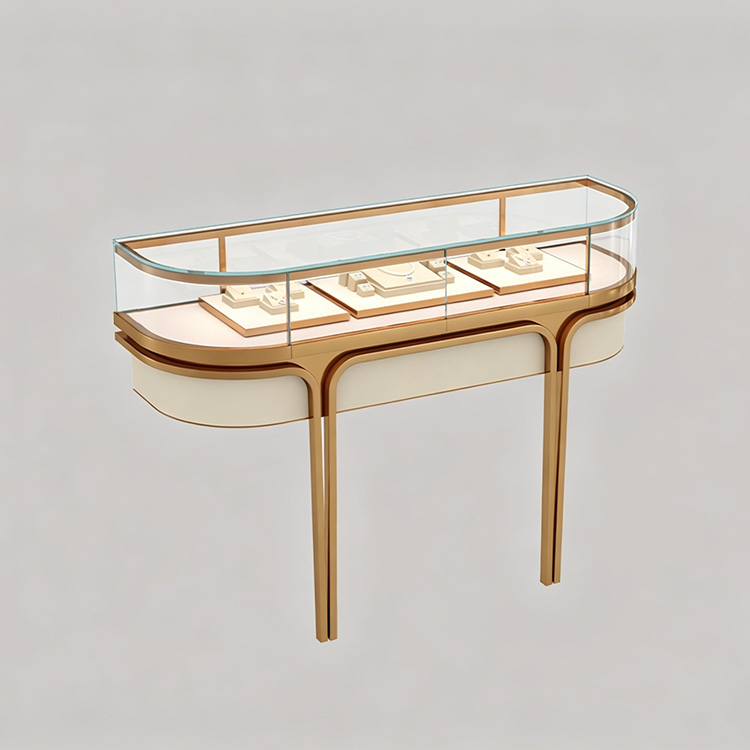 Exquisite custom-made showcase for new jewelry collections