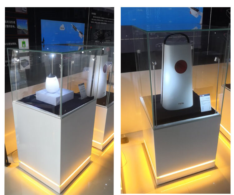 Museum Display Case Glass Showcase & Glass Display Stand Custom-Made Display Fixture for Sale