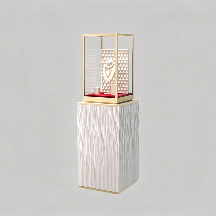 Fluid Art High-End Free-Standing Jewelry Display Case