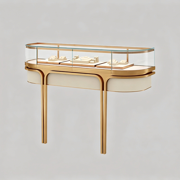 Exquisite custom-made showcase for new jewelry collections