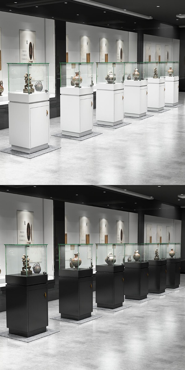 Museum Display Furniture 丨High-end Glass Showcase