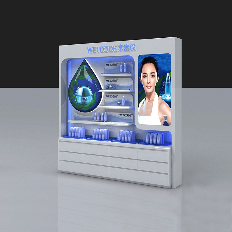 cosmetic retail counter