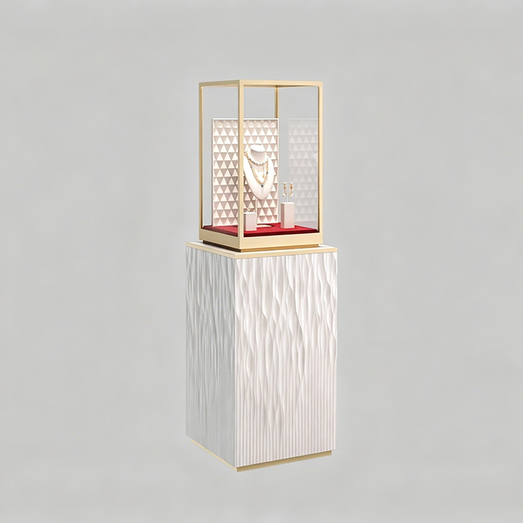 Fluid Art High-End Free-Standing Jewelry Display Case