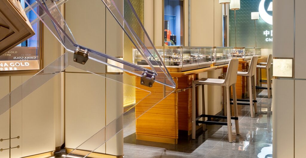 conservation grade display case, ultra clear bending glass, high quality leather interior, LED lighting, museum level security, cosmetic display cabinet, cosmetic display racks, makeup display cabinet, cosmetic rack